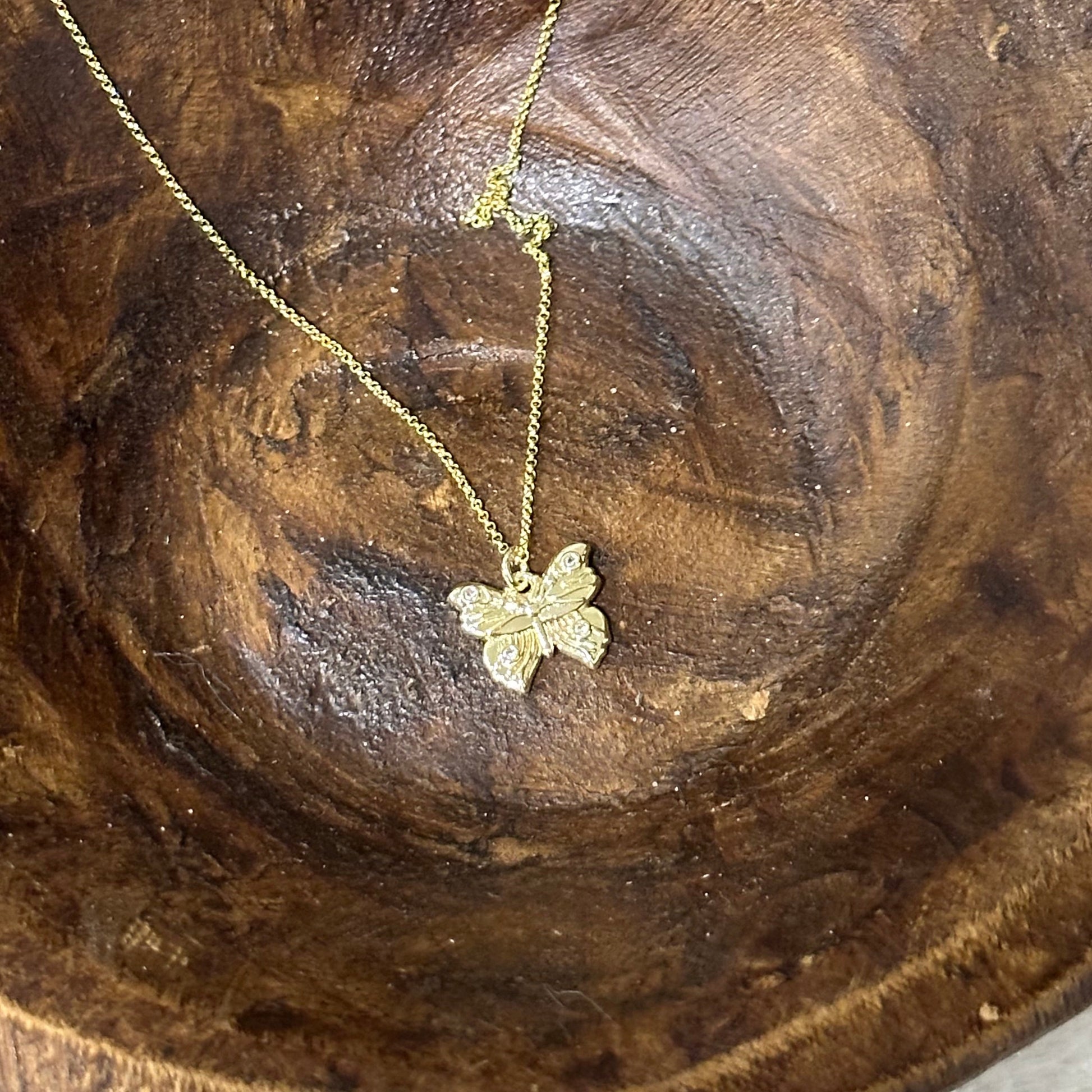 Farfalla Butterfly Necklace-Mialla Jewelry