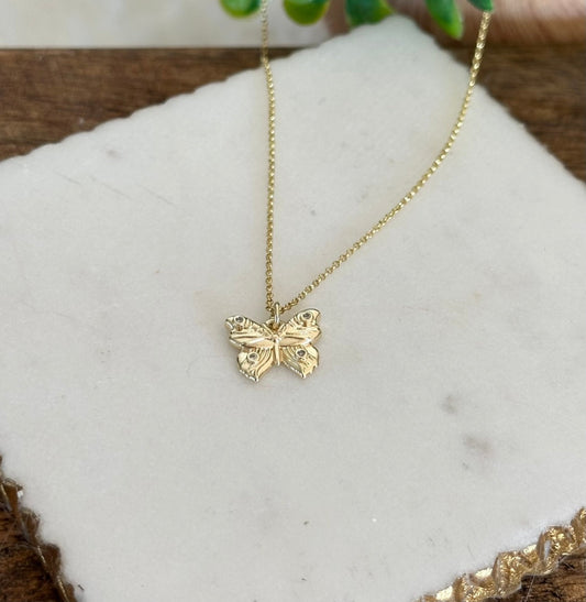 Farfalla Butterfly Necklace-Mialla Jewelry