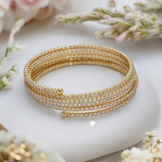 Priscilla Bracelet Cuff-Mialla Jewelry