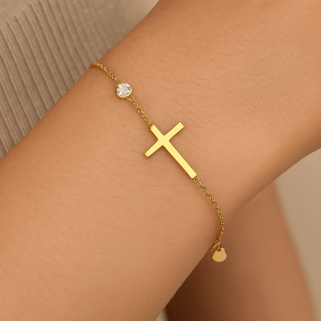 Spiritual Charm Gold Bracelet-Mialla Jewelry