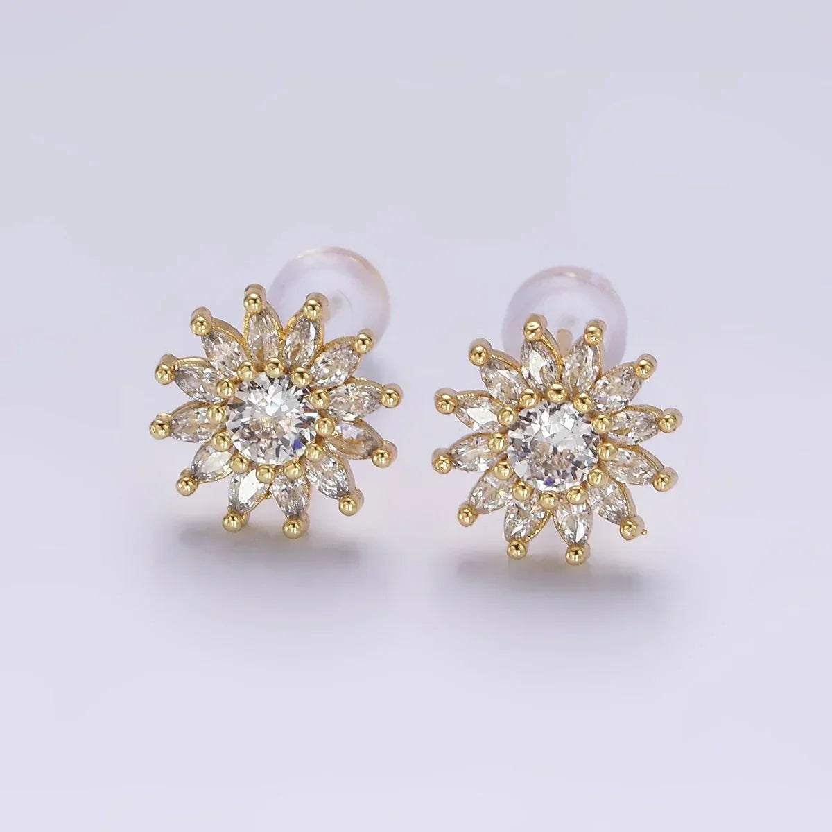 Ginana Celestial Sun Earrings-Mialla Jewelry