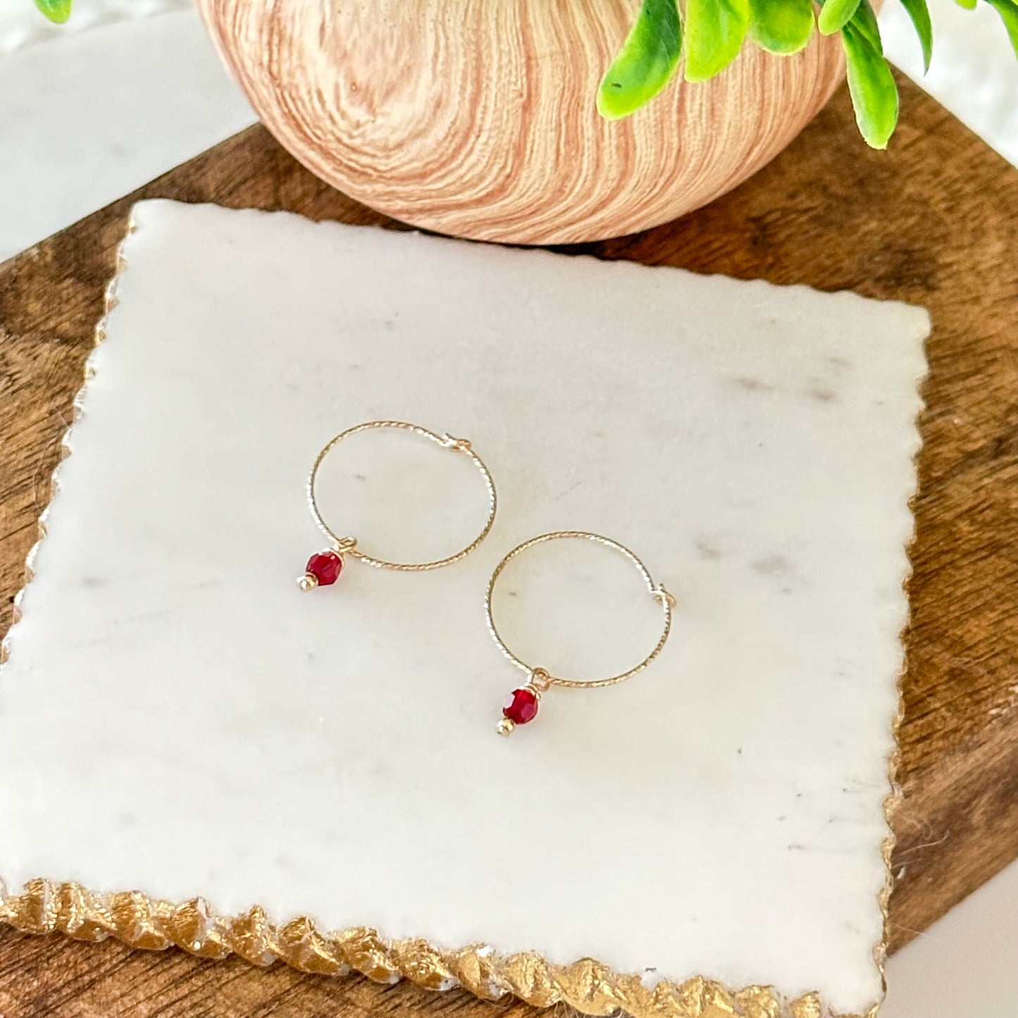 Oria Mini Sparkle Hoop Earrings-Mialla Jewelry