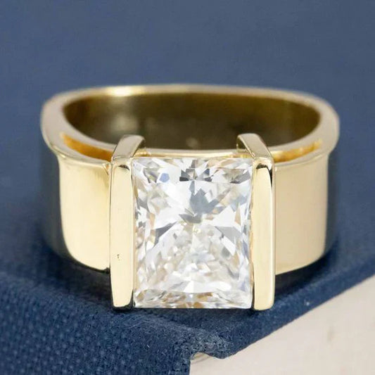 Vintage Princess Cut Ring-Mialla Jewelry