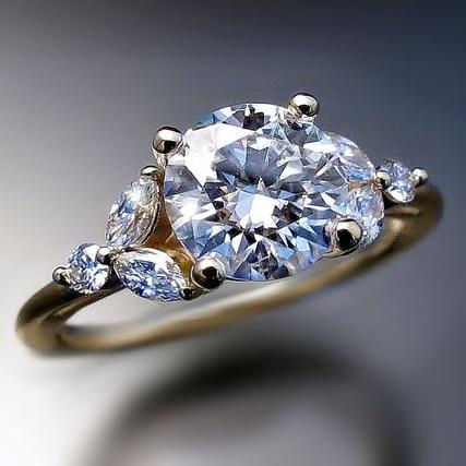 Vintage Zirconia Design Ring-Mialla Jewelry