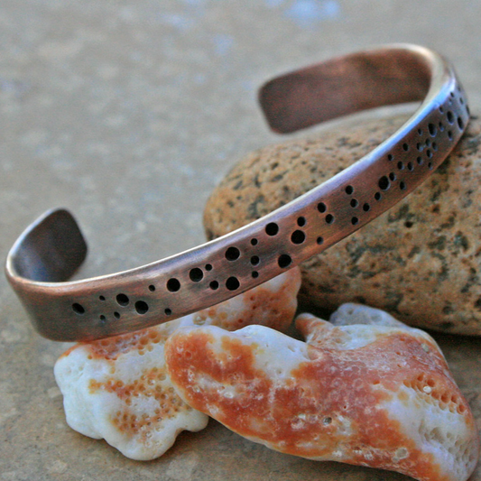 Vintage Silver Open Bracelet-Mialla Jewelry