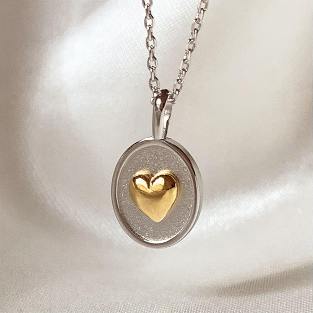 Vintage Heart Necklace-Mialla Jewelry